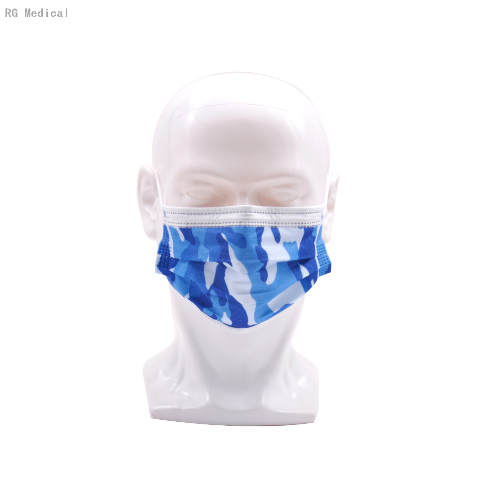 3-lagige Einweg-Atemschutzmaske mit Atemschutzmaske
