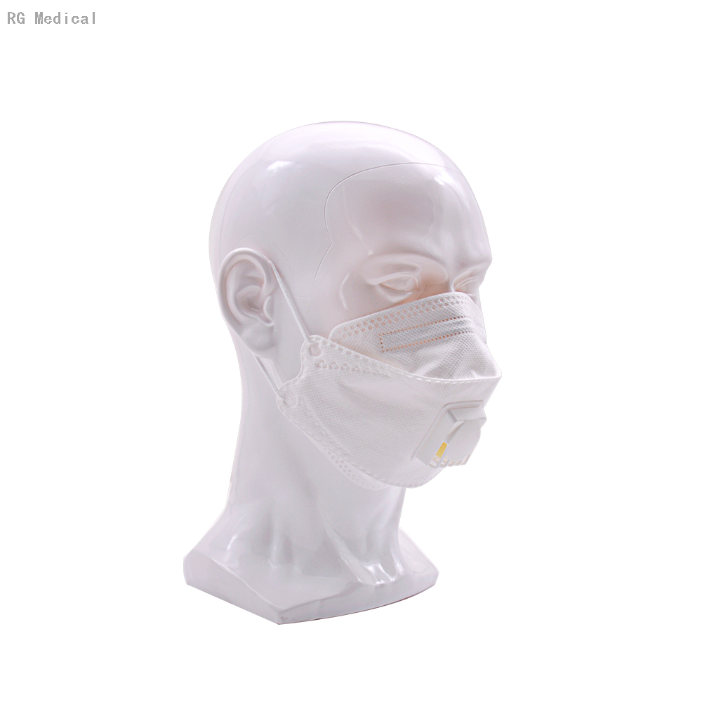4-fache Schutzmaske mit Ventil-Gesichtsmaske FFP3