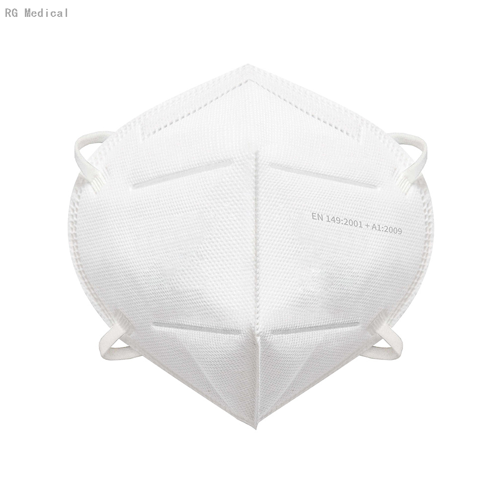 N95 Einwegmaske in weißer Farbe